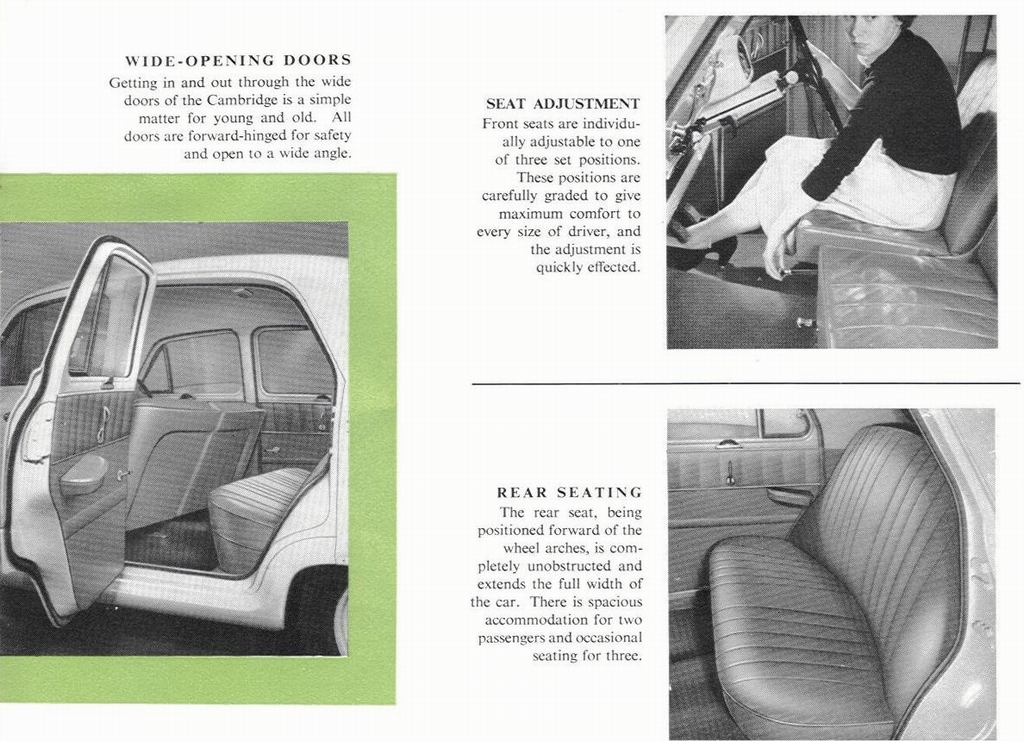 1954 Austin A40 And A50 Cambridge Brochure Page 27